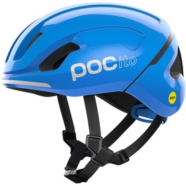 POC POCito Omne MIPS Fahrradhelm (Größe 48-52CM, blau)