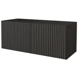 altdecor NOA-2 Lowboard 100 cm x 40 cm x 40 cm Schwarz Holz