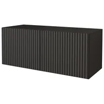 altdecor NOA-2 Lowboard 100 cm x 40 cm x 40 cm Schwarz Holz