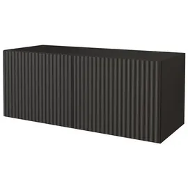 altdecor NOA-2 Lowboard 100 cm x 40 cm x 40 cm Schwarz Holz