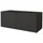 altdecor NOA-2 Lowboard 100 cm x 40 cm x 40 cm Schwarz Holz