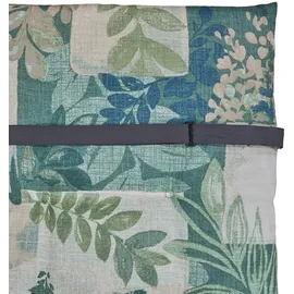 GO-DE Hochlehner Auflage 48 x 118 x 5 cm beige/blau/grün 4-tlg.