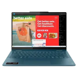 Lenovo Yoga 7 2-in-1 14" AMD Ryzen AI 5 340 16 GB RAM 512 GB SSD Tidal Teal 83JR008NPB
