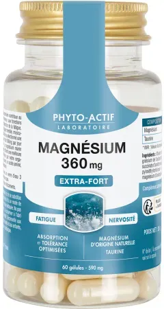 Phyto-Actif Magnesium 360mg Extra Stark 60 Kapseln