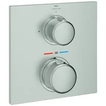 Grohe Allure NEW Thermostat-Wannenbatterie Supersteel