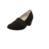 WALDLÄUFER NUBUK-SOFT für Damen, schwarz, Größe 40 1⁄2 EU / 7 UK