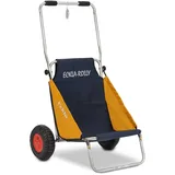 Eckla Bollerwagen Beach Rolly blau/gelb