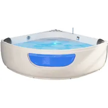 Tronitechnik Paros Whirlpoolbadewanne 135 x 135 cm WP-PAR135