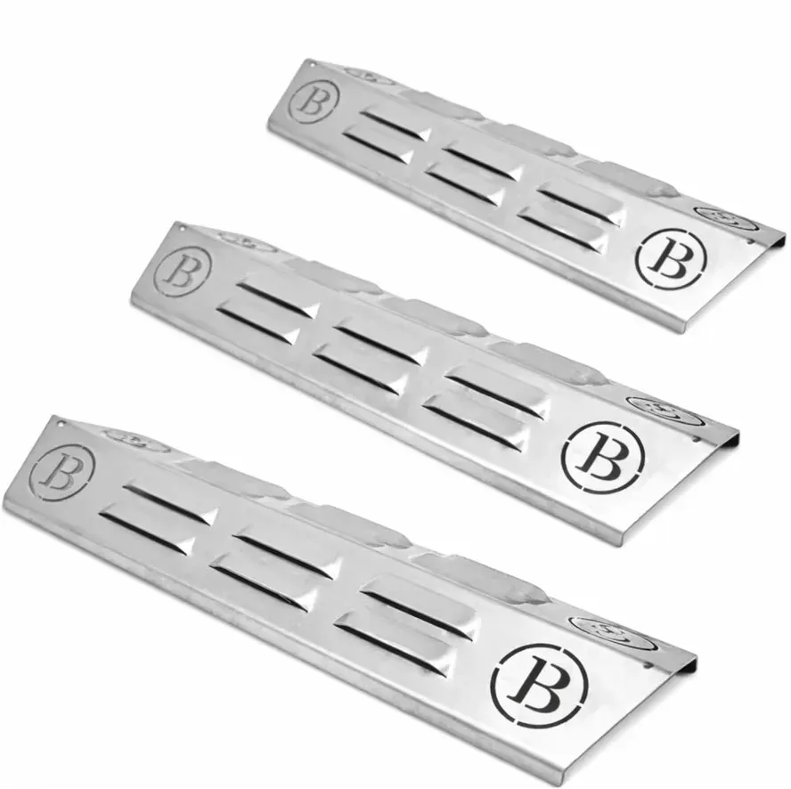 Flammschutzblech | Aromaschiene | V4A Edelstahl | Enders Seattle | 3er Pack