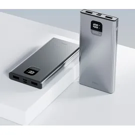 allity APB-100 Powerbank 10000 mAh Quick Charge, USB PD LiPo USB-C®, USB-A Grau