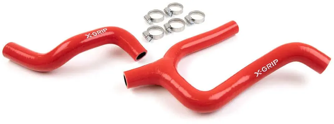 X-GRIP Silikon-Kühlerschlauch - Rot