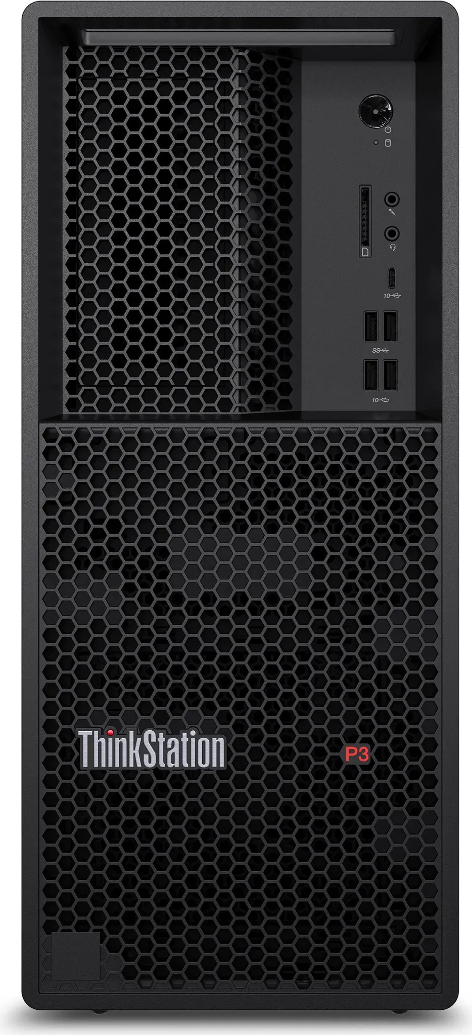 Lenovo ThinkStation P3 Tower (Intel Core i7-14700K, 16 GB, 512 GB, SSD), PC, Schwarz