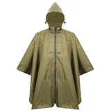 AUKUU Regenmantel Regenponcho Regenponcho Regenmantel mit Reißverschluss leichter und atmungsaktiver Outdoor Multifunktionsponcho