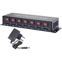 Renkforce 7 Port USB 3.2 Gen 1-Hub (USB 3.0)