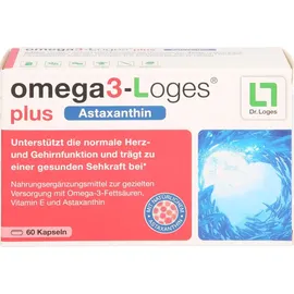 Dr. Loges Omega 3-Loges plus Astaxanthin Kapseln 60 St.