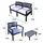 Dmora Outdoor-Lounge-Set 7-tlg. Anthrazit