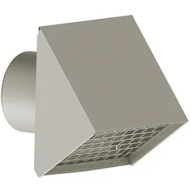 Kermi x-well Wetterschutzgitter NW 125, Aluminium, weiß