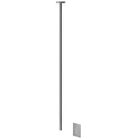 GESSI Flessa Waschtisch-Deckenauslauf Warm Bronze gebürstet