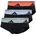 Slip 3 St Schwarz/Orange L