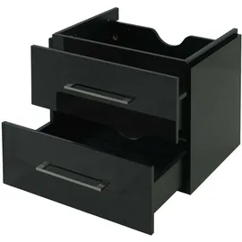 MCW Waschbeckenunterschrank 59 x 50 x 46 cm Schwarz