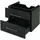 MCW Waschbeckenunterschrank 59 x 50 x 46 cm Schwarz