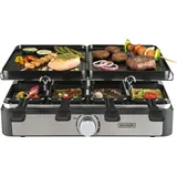 Bourgini Gourmette Raclette Grill Plus - Silver