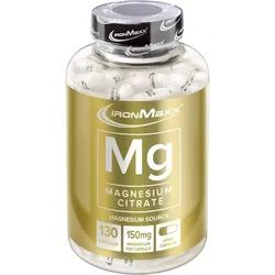 IronMaxx Mg-Magnesium Kapseln für die effektive Magnesiumergänzung 130 KAP