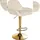 CLP Barhocker Braga Gold Kunstleder creme