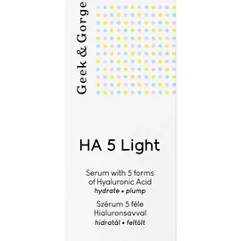 geek & gorgeous HA 5 Light - Leichtes Hyaluron-Serum für feuchtigkeitsarme Haut 92 g Serum