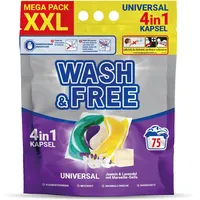 Waschmittel Pods 4In1 – 75 Waschladungen XXL – Universal Waschkapseln Mit Marsei