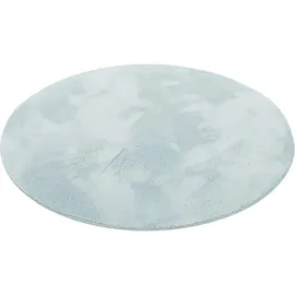 Pergamon Fellteppich Pearl Rund Blau 200x200cm