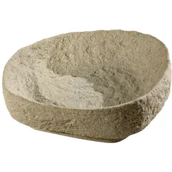 GreenLife Pflanzschale für den Dekor-Regenspeicher "Hinkelstein", sand