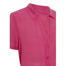 VIVANCE Kurzarmbluse rosa 38