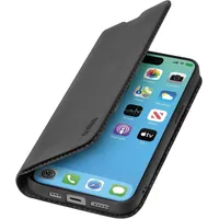 SBS iPhone 15 Pro Flipcase schwarz