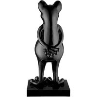 Casablanca by Gilde Tierfigur CASABLANCA BY GILDE "Skulptur Frosch schwarz", schwarz, B:32cm H:68cm T:30cm, Kunstharz, Dekofiguren