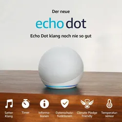 Amazon Echo Dot (5. Gen.) weiß (Laut­spre­cher)