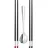 Zwilling Chopstick Essstäbchen, 5-teilig, mit Servierlöffel