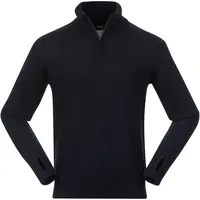 Bergans Herren Ulriken Light Merino Pullover (Größe S, blau)