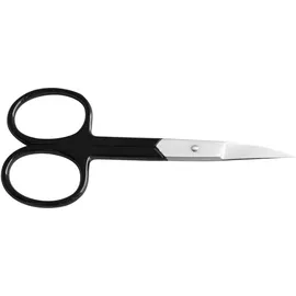 K-Pro Nagelschere Gebogen Spitz Scharf Edelstahl, rostfrei 1 Stück (Schwarz)