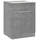WIHO KÜCHEN Spülenschrank »Flexi2«, Breite 60 cm grau