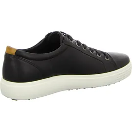 ECCO Herren Soft 7 Sneaker, Black, 46