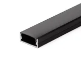 V-Tac Aluminium-Profil für Led-Streifen 2000 x 23,5 x 10 mm Schwarz