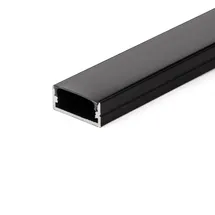V-Tac Aluminium-Profil für Led-Streifen 2000 x 23,5 x 10 mm Schwarz