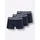 SCHIESSER Uncover Cotton Boxershorts dunkelblau S 3er Pack