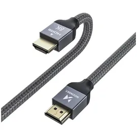 wozinsky HDMI-Kabel 2.1 3 m Silber