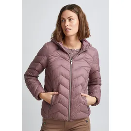 Fransa FRBAPADDING Damen, Steppjacke Übergangsjacke mit Kapuze in lila | Gr.: L