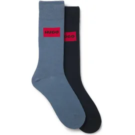 hugo underwear RED LABEL Socken 2-Paar blau 39-42