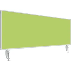 Magnetoplan Tischtrennwand VarioPin - 160x50cm - doppelseitig - 1 Seite Whiteboard-Oberfläche - 1 Seite Filz-Oberfläche