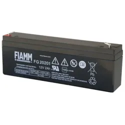 Fiamm FG20201 12V 2,0Ah Blei Akku / Blei Akku / AGM VRLA Blei-Vlies Akku AGM VRL...