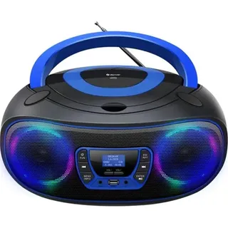 Denver TDB-212BU DAB+, Boombox mit Dab+/fm-radio, Bluetooth-funktion, blau